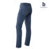 Brams Paris Danny Spijkerbroek   sideview Mid Blue Denim