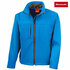 ResultR121M softshelljack Heren  azuurblauw